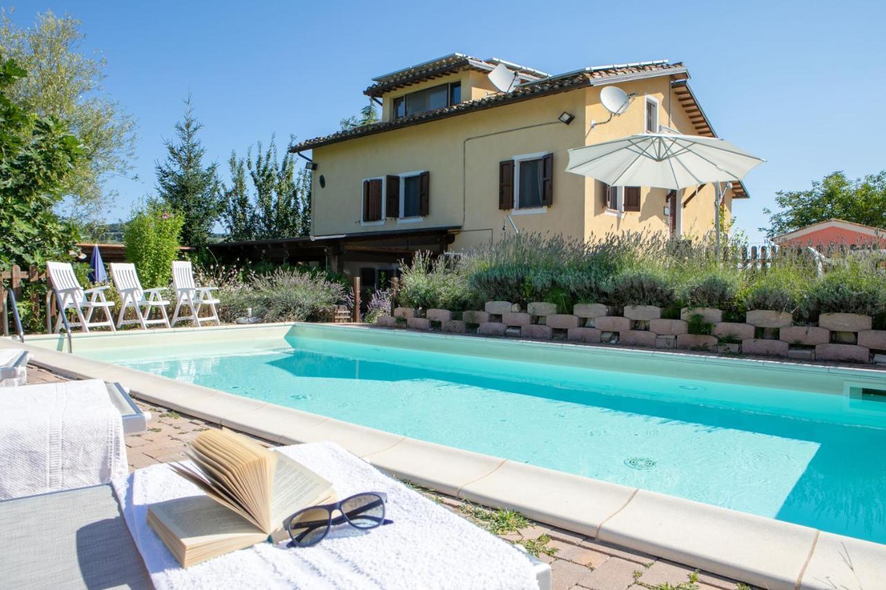 Country House Villa Sabrina San Ginesio エクステリア 写真
